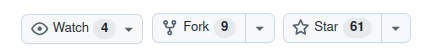 GitHub fork button.